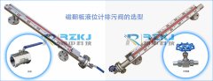 图解磁翻板液位计排污阀的选型及各自的特点